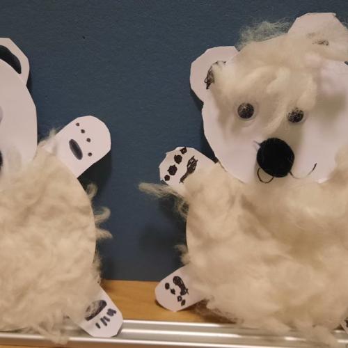Bären mit Wolle