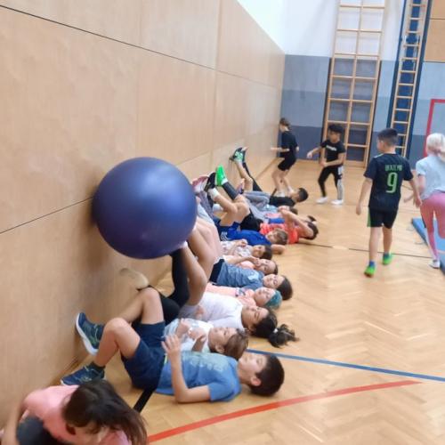 Hopsi Hopper - Gymnastikball weitertransportieren