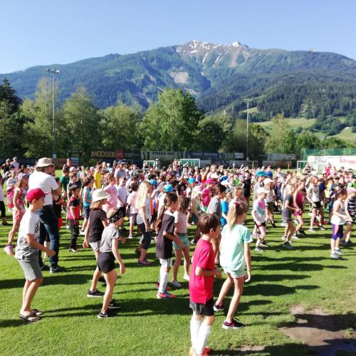 Fußballturnier - Auwärmen