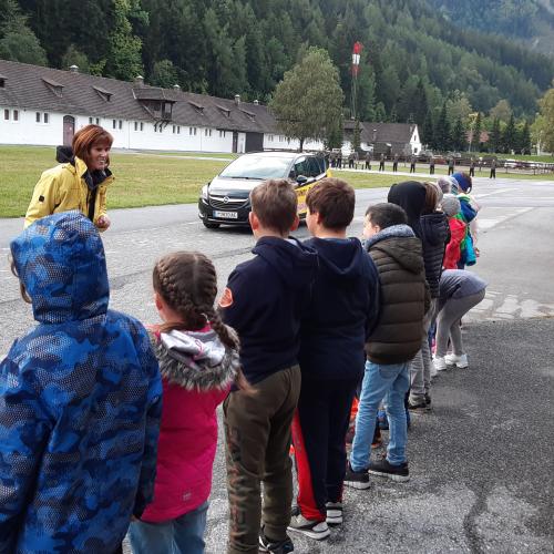 Hall Auto - Zielbremsung