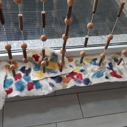 Werken Teil 6 - gefilzte Flächen