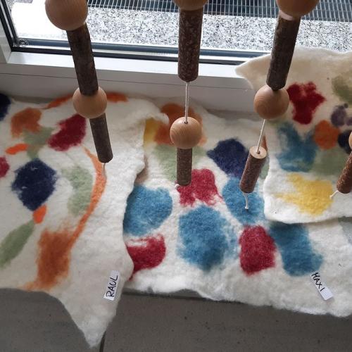 Werken Teil 6 - gefilzte Flächen