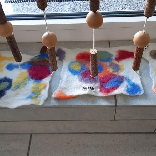 Werken - Flächen filzen 2