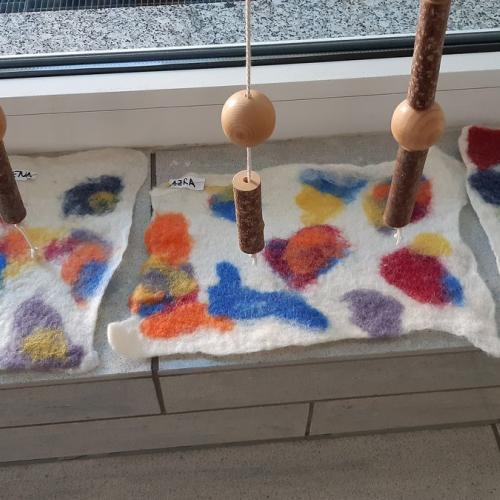 Werken - Flächen filzen 3