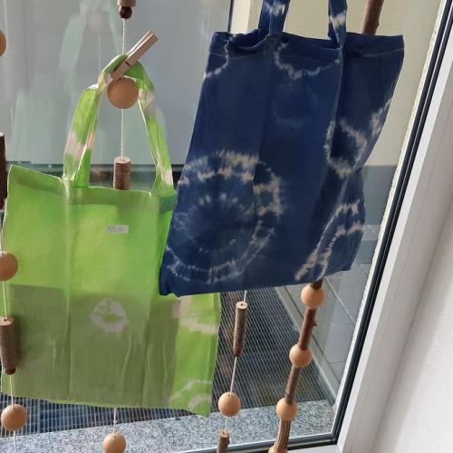 Werken - Batikstofftasche 1