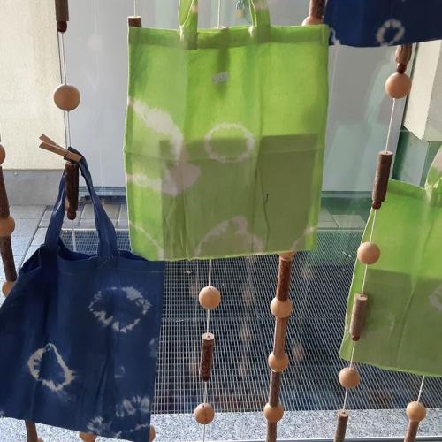 Werken - Batikstofftasche 2