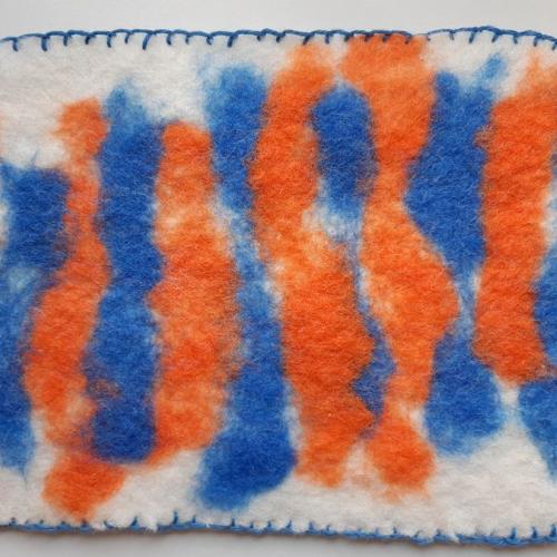 Filzdecke mit Schlingstich 5