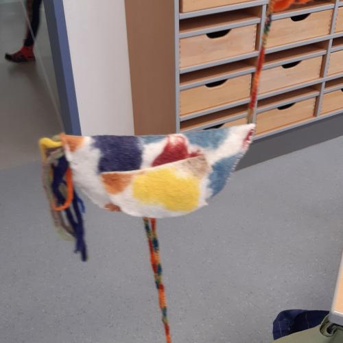 Marionetten aus gefilzten Flächen 1