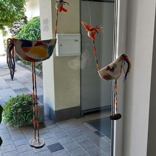 Filzdecke mit Schlingstich 7