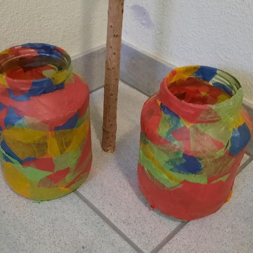 Werkunterricht -  Windlicht