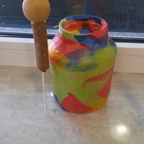 Werkunterricht -  Windlicht