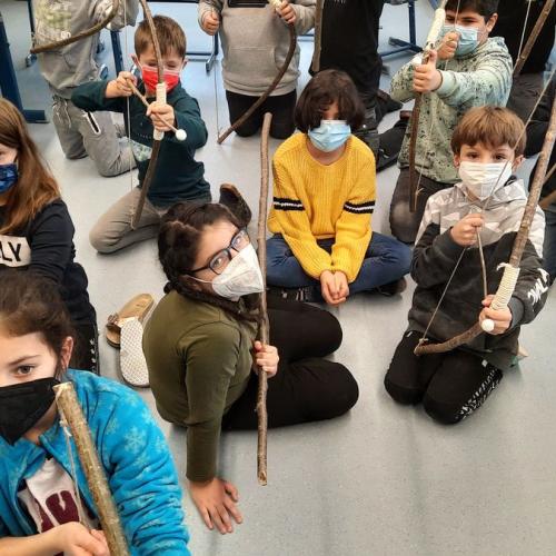 Werken - Pfeil und Bogen