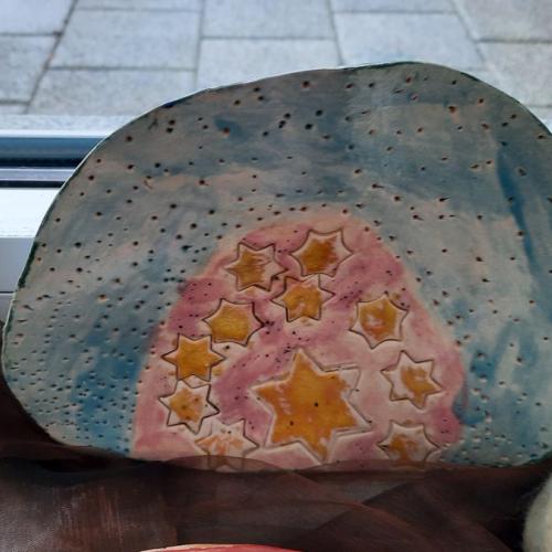 Werken - Teller aus Ton