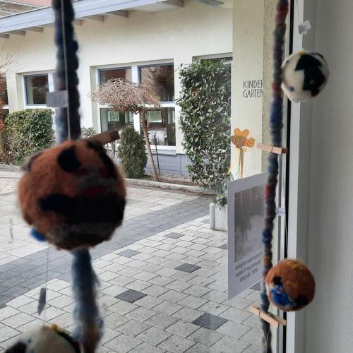 Werken - gefilzte Kugel