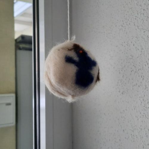 Werken - gefilzte Kugel