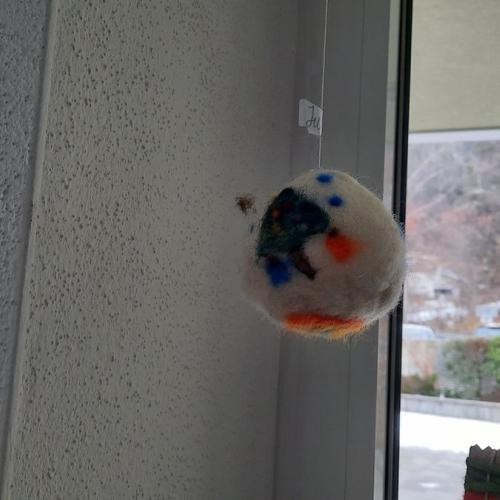 Werken - gefilzte Kugel