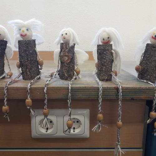 Werken - Figuren mit gedrehten Schnüren