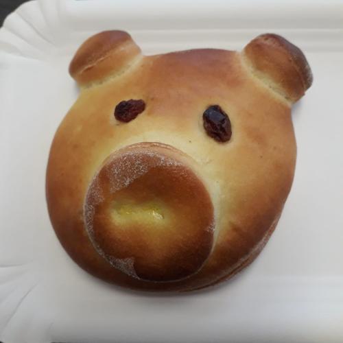 Apfeltaschen und Glücksschwein