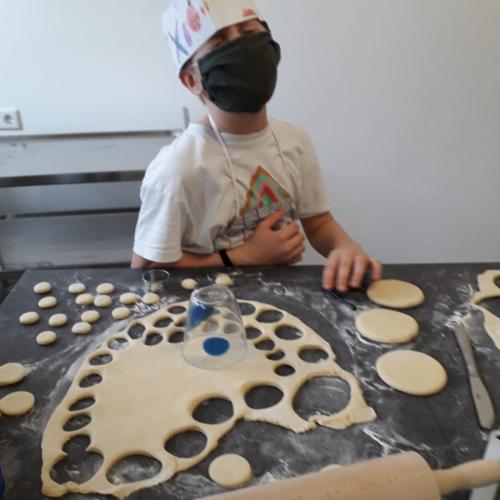 Apfeltaschen und Glücksschwein