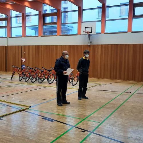 zweite Radfahrübung