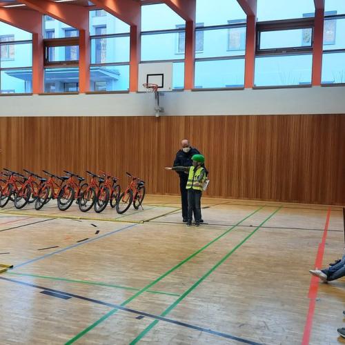 zweite Radfahrübung