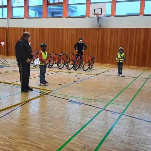 zweite Radfahrübung