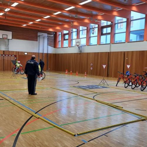 zweite Radfahrübung