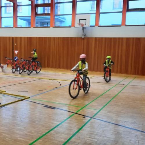 zweite Radfahrübung