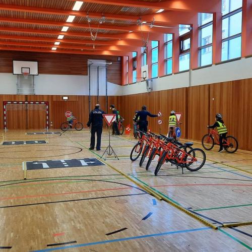 zweite Radfahrübung