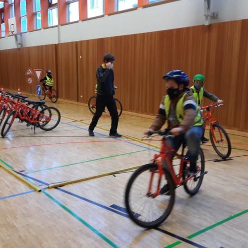 zweite Radfahrübung