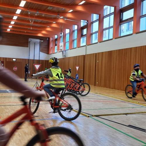 zweite Radfahrübung