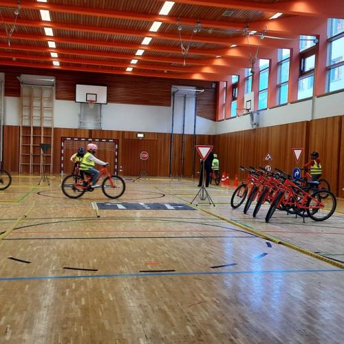 zweite Radfahrübung