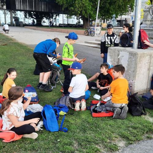 Innsbrucktag - Jause vor dem Landestheater