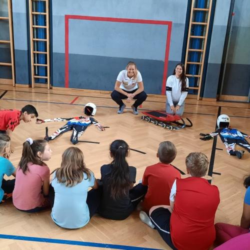 Rodelscouting - vorstellen des Kunstbahnrodelns