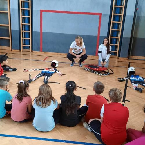 Rodelscouting - vorstellen des Kunstbahnrodelns