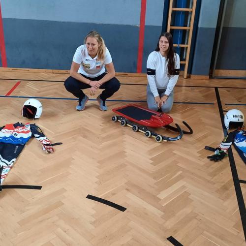 Rodelscouting - vorstellen des Kunstbahnrodelns