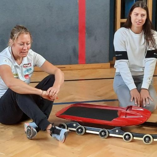 Rodelscouting - vorstellen des Kunstbahnrodelns