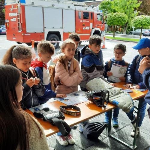 Kinderpolizeitag in Zams