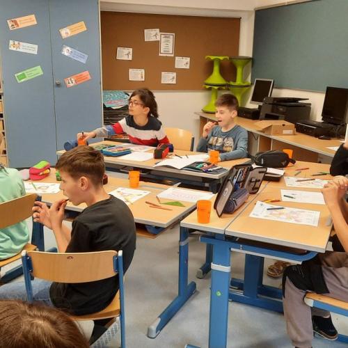 Zahngesundheitsvorsorge mit Einfärben