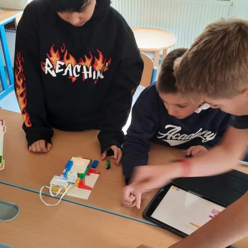FirstLegoLeague - Besuch der MS  Landeck