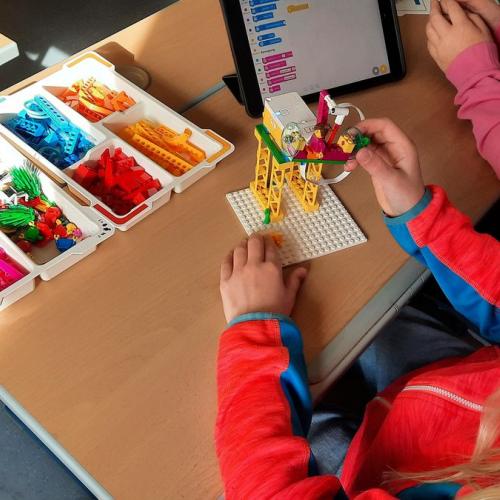 FirstLegoLeague - Besuch der MS  Landeck