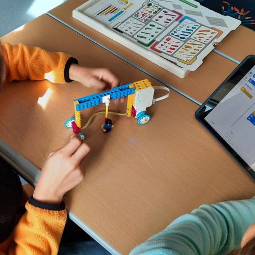 FirstLegoLeague - Besuch der MS  Landeck