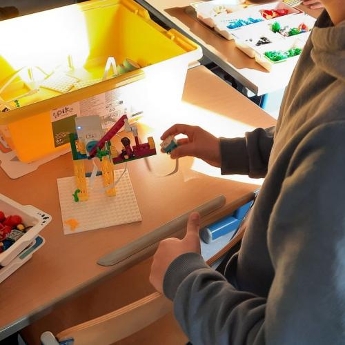 FirstLegoLeague - Besuch der MS  Landeck