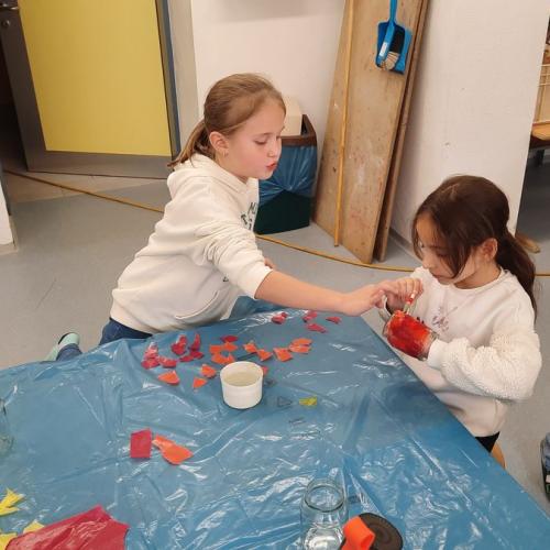 Lichtgläser für den Perjener Adventzauber