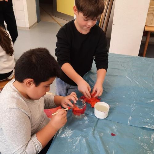 Lichtgläser für den Perjener Adventzauber
