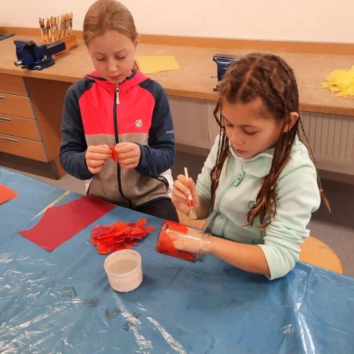 Lichtgläser für den Perjener Adventzauber