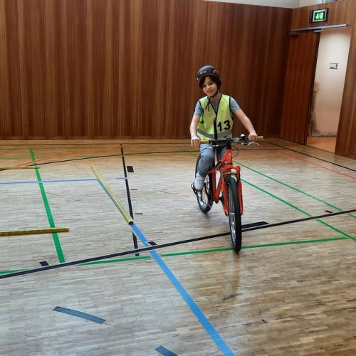 Radfahrübung