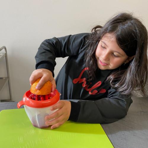 Orangensaft zubereiten1