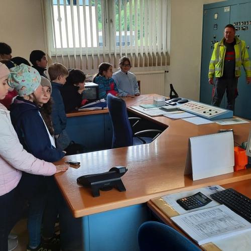 Besuch im Klärwerk Zams