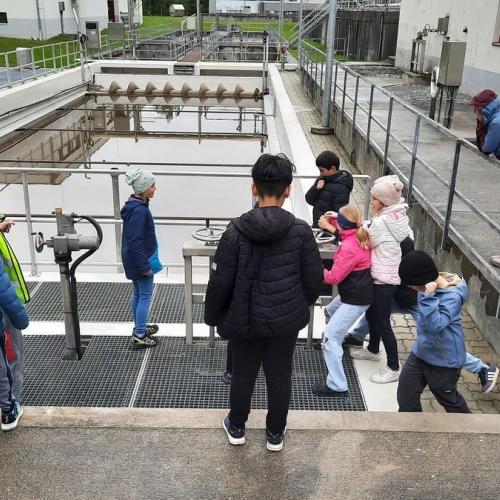 Besuch im Klärwerk Zams